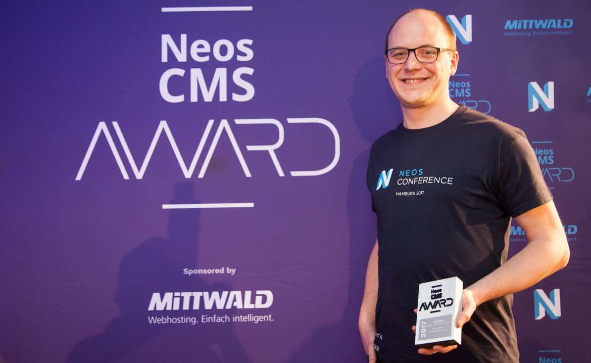 Neos Conference 2017: Passcreator mit Neos CMS Award in Silber ausgezeichnet 