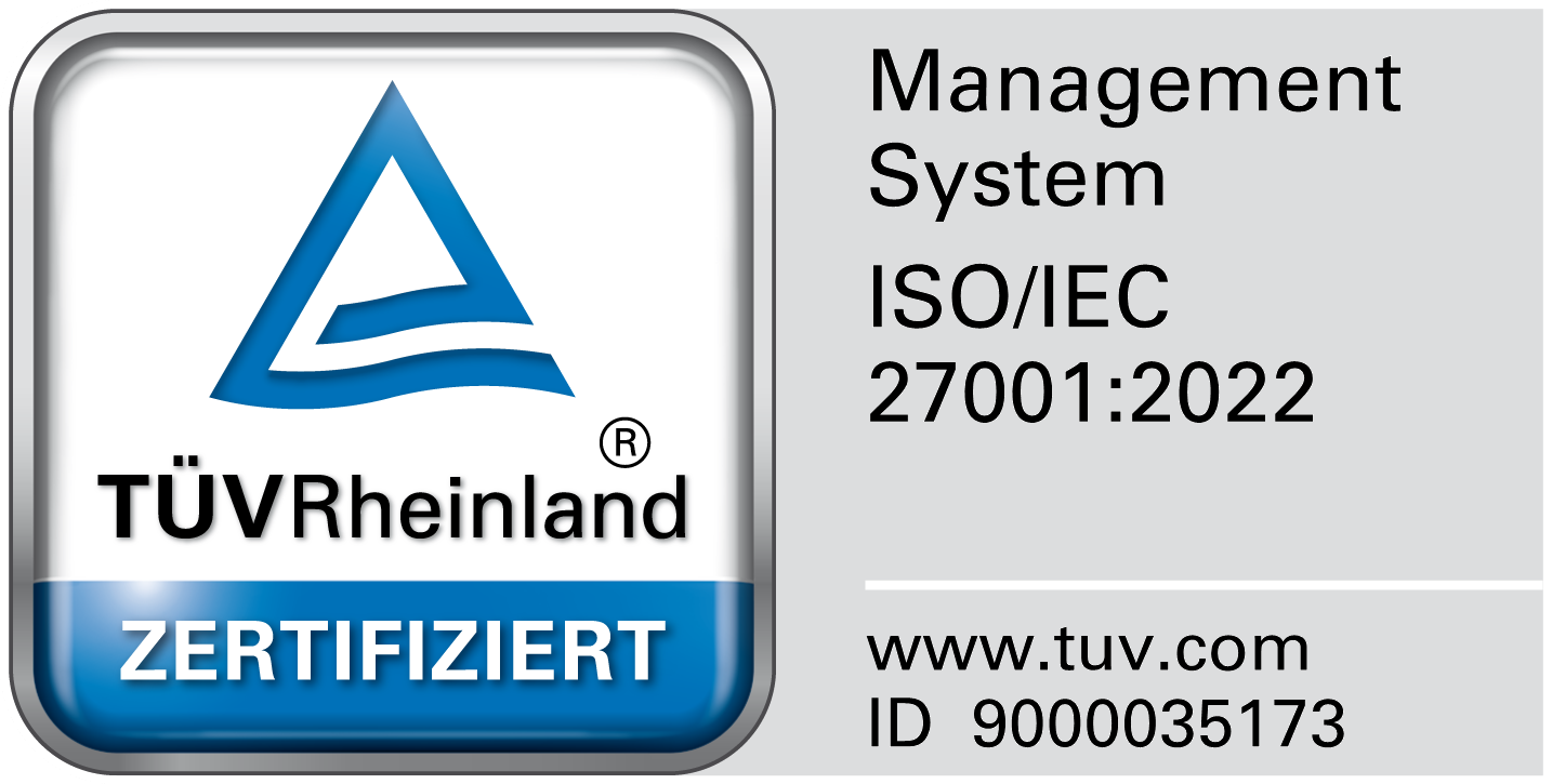 Passcreator is ISO 27001 certified