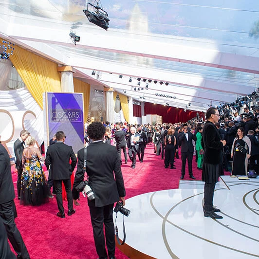 Eindruck von den Oscars in Los Angeles