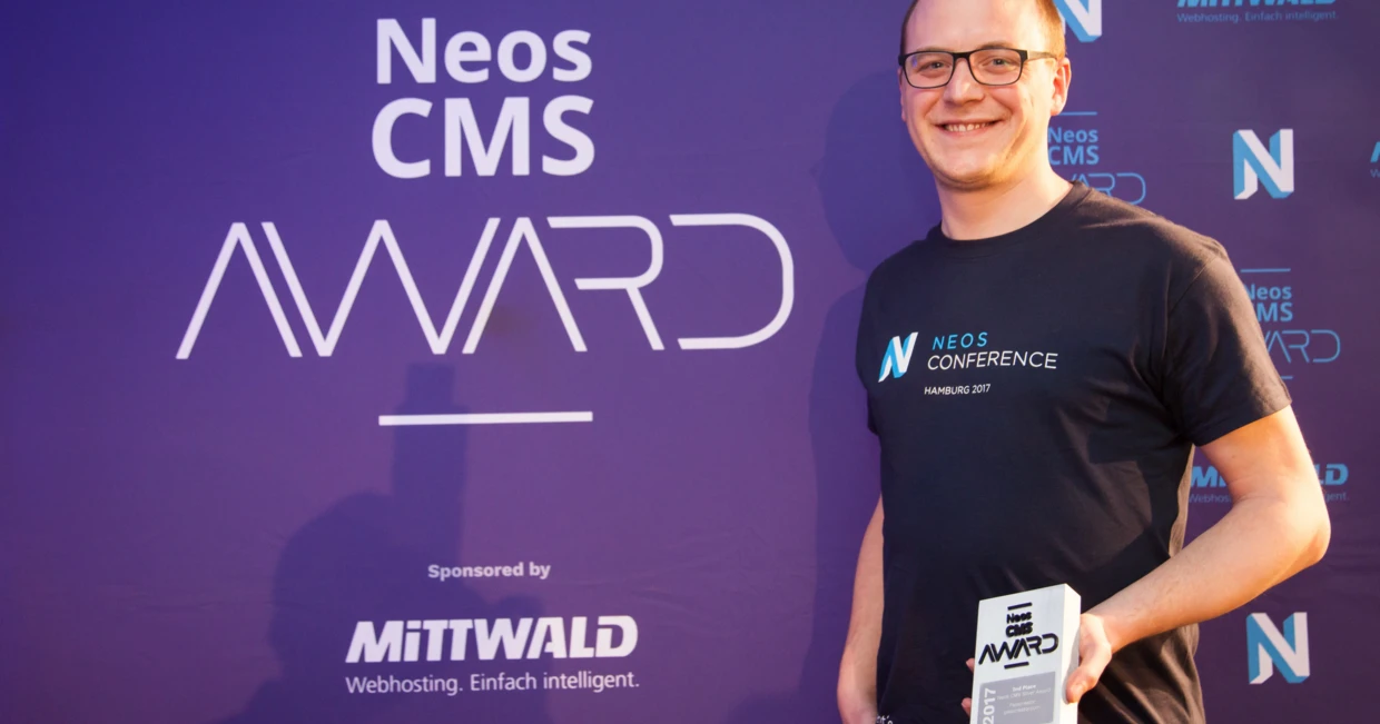 Neos Conference 2017: Passcreator mit Neos CMS Award in Silber ausgezeichnet