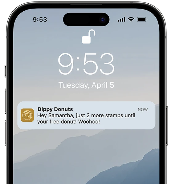 Push Notification of a Wallet pass
