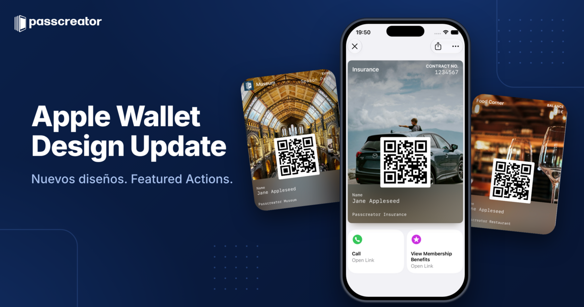 Actualización del diseño de Apple Wallet en 2026: nuevos diseños, acciones destacadas y novedades para las empresas