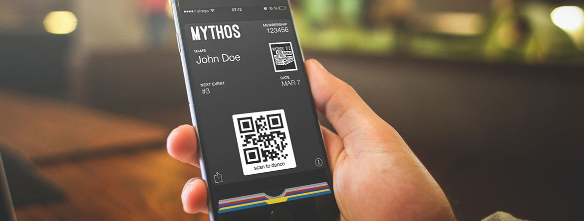 MYTHOS is using Passcreator to manage Wallet passes for their electronic music events 