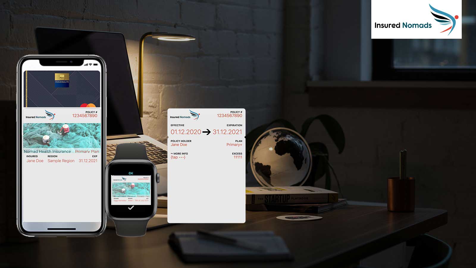 Insured Nomads uses Wallet passes for customer cards