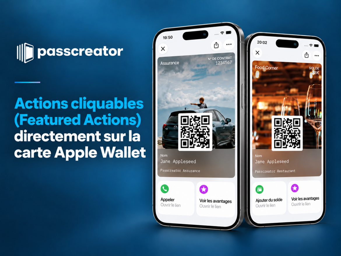 Carte de fidélité Apple Wallet : actions mises en avant à partir d'iOS 27
