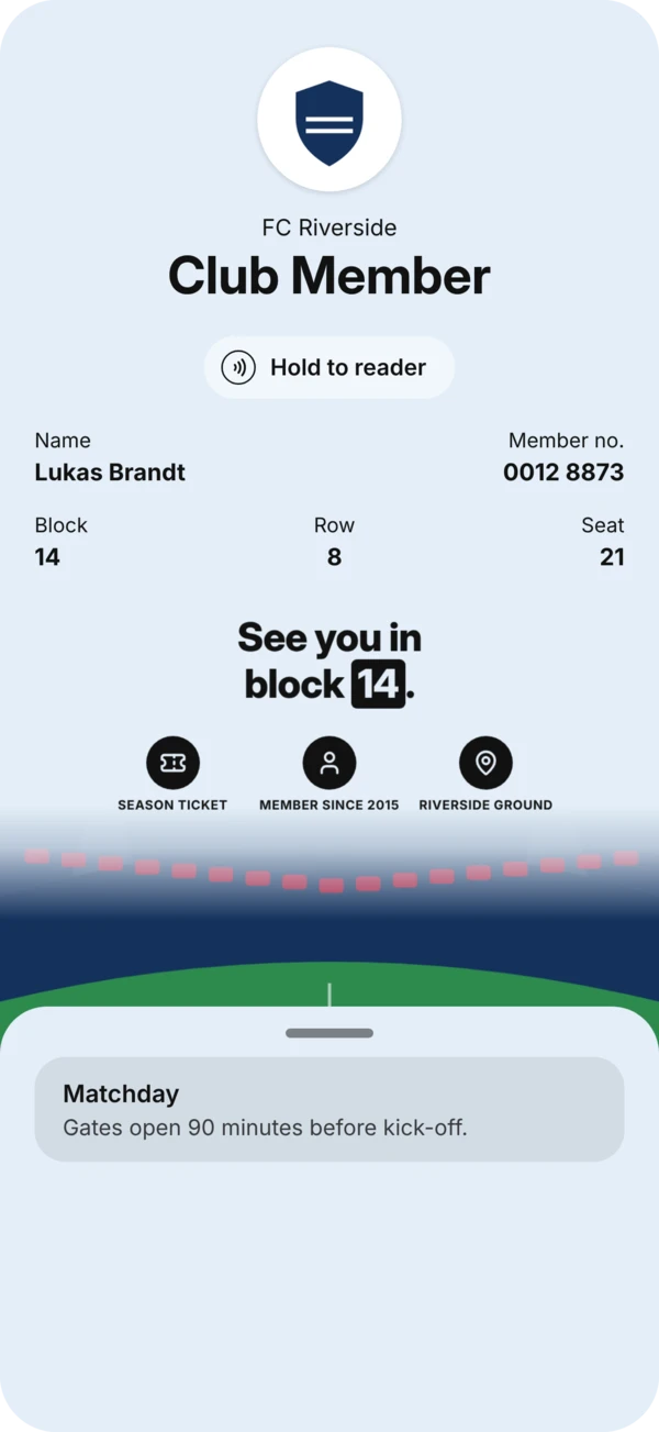 Mockup FC Riverside Member Card (Google Wallet) ohne-controls