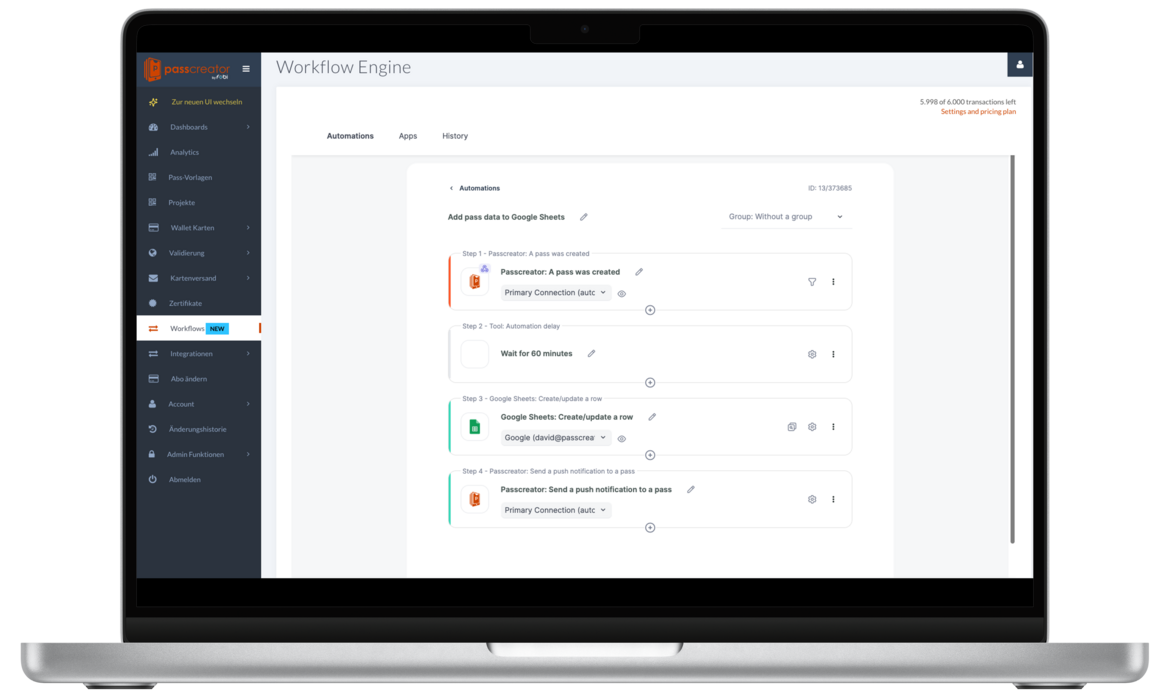 Drittsysteme mühelos verbinden: Die Passcreator Workflow-Engine macht's möglich
