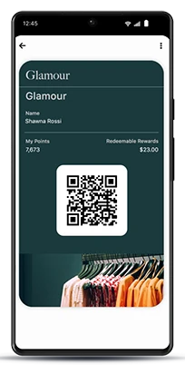 Google Wallet pass on an Android phone